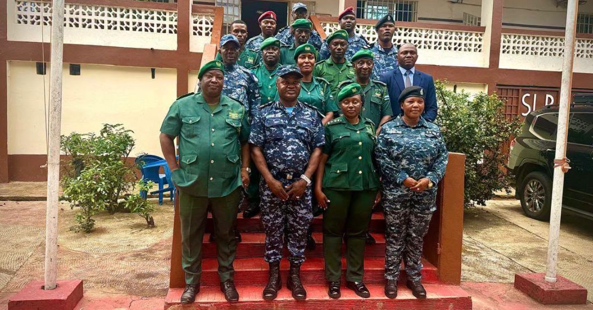Sierra Leone Police Train Immigration Officers on Communication Handset Use