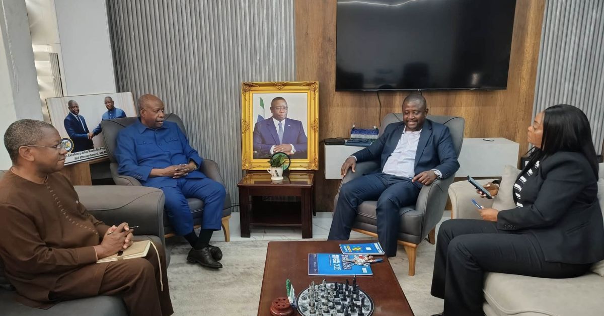 UN Envoy Leonardo Simão Holds Talks on Sierra Leone’s Democratic and Constitutional Reforms